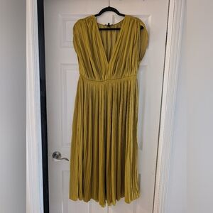 RW&CO. Mustard Maxi Dress